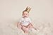 Posh Peanut 1st First Birthday Gold Hat Sparkle Glitter Baby Crown Headband Princess Tiara