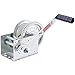 Dutton-Lainson Company - Pulling Winch (DL2000) - Rust-Resistant Finish for Horizontal Pulling, Lifting and Hauling - 2000 lb Capacity, 2 Speed Plated, 12.4:1 Low Gear Ratio, Manual - Made in USA