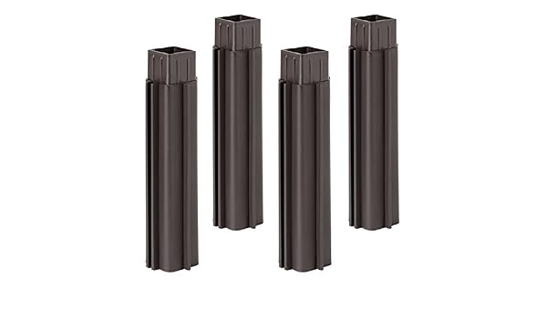 Kit 4 patas para Huerto Urbano Modular - Marrón: Amazon.es: Jardín