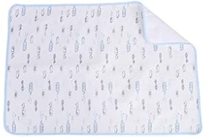 Machine Washable Baby Waterproof Bed Pad Waterproof Cotton Changing Pad Reusable Underpads Bed Wetting Incontinence Cover for