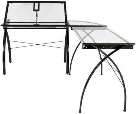 Futura LS Work Center with Tilt (Black/Clear Glass)