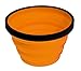 Sea to Summit X-Set Collapsible Camping Dinnerware Set with Zippered Pouch, 2pc (Mug & Bowl), Royal Blue/Orange