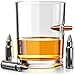 .308 Bullet Hand Blown Old Fashioned Whiskey Rocks Glass 10 oz - American Owned & Operated Company