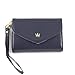 Ziyan New Multi Propose Envelope Coin Wallet Case Card Purse for Galaxy S2 iphone 4 4S Smart Phone - 7 Colors available (Dark Blue)