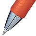 Pentel EnerGel Deluxe RTX Retractable Liquid Gel Pen, Medium Line, Metal Tip, Orange Ink, Box of 12 (BL77-F)