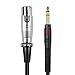 TNP 3 Pin XLR Female to 1/4 Inch Male TRS Microphone Cable Jack - Balanced (6. 35mm) Quarter Inch TRS to XLR Female Cable - Gold Plated XLR to 1/4 Cable for Speaker, AMP, Guitar, Speakers (3 ft)