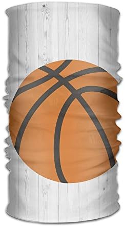Wood Basketball Sports Clipart Unisex Fashion Quick-drying Microfiber Headdress Outdoor Magic Scarf Neck Neck Scarf Hooded Scarf Super Soft Handle