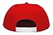 Fatal Fury Embroidered Flat Bill Unisex-Adult Trucker Hat -One-Size Red/White