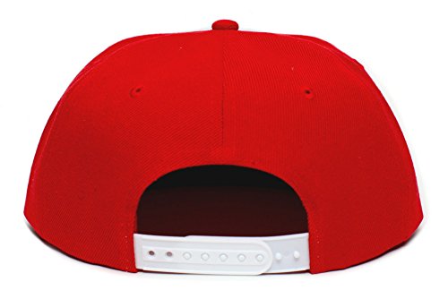 Fatal Fury Embroidered Flat Bill Unisex-Adult Trucker Hat -One-Size Red/White