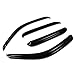 DNA motoring WVS-095 Dark Smoke Vent Window Visor Deflector Rain/Sun Guard, 4 Piece