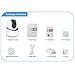 Wireless Security Camera, WiFi Home Security IP Camera PT Baby Monitor with 2-Way Audio, Intelligent Motion Detection and Remote Pan/Tilt/Zoom