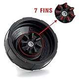 Cozyla B07BNP7TTY 661757796693 Replacement Bottom 7 1 Gasket Rubber BL482 BL642 NN102 BL682 BL2013 Nutri Ninja Blender Auto Iq 7 Fins Blade As, 4.4 x 4.4 x 3.8 inches