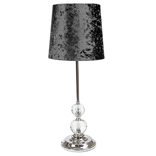 luxe crystal table lamp