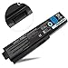 NOCCI 12-Cell New Li-ion Laptop Battery for Toshiba PA3819U-1BRS PA3817U-1BRS Satellite A665 A665-S5170 A665-S6050 A665-S6086 M505-S4940 M645-S4050 M645-S4070 L645 L755-S5277 L775D-S7222 P745-S4102