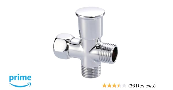 Danze D481350 1 2 Inch Push Pull Shower Arm Diverter Chrome Tub