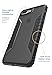 Smartish iPhone 7 Plus / 8 Plus Tough Case - Silk Armor [Protective Rugged Grip Cover] - Guardzilla - Includes 2 Tempered Glass Screen Protectors [Silk] - Smoke