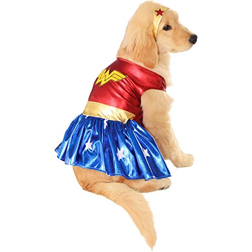 Wonder Woman Dress Dog Costume