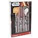 Underground Toys Star Wars Home Kitchen Cutlery Set Lightsaber DV Toy Figure (3 Pack)