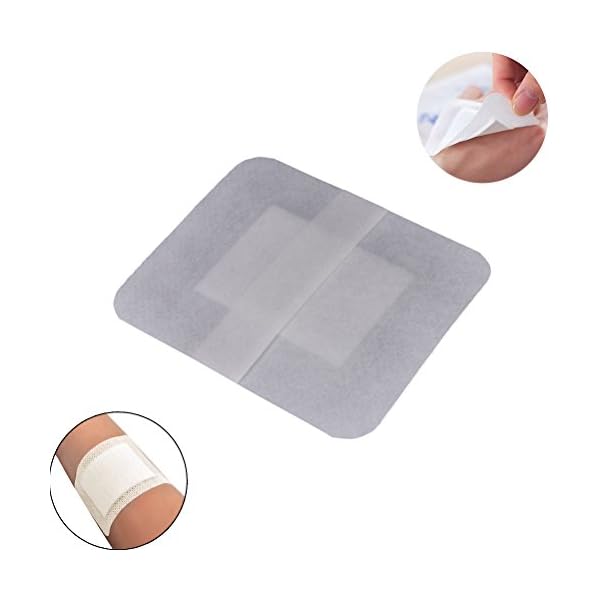 Eshylala-10-Pcs-Non-Woven-Medical-Adhesive-Wound-Care-Dressings-Large-BandAid-Bandage6x7cm