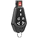 Key Fob fits Chrysler Town and Country/Dodge Grand Caravan/Volkswagen Routan 2008 2009 2010 2011 2012 2013 2014 2015 Keyless Entry Remote, Set of 2