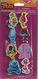 Trolls Shaped Erasers (8 Count)