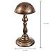 MyGift Vintage Style Rustic Bronze Finish Metal Hat/Wig/Cap Rack Hanger Display Stand Styling Storage Holder