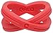 Women's Coral Crossover Silicone Ring Size 06