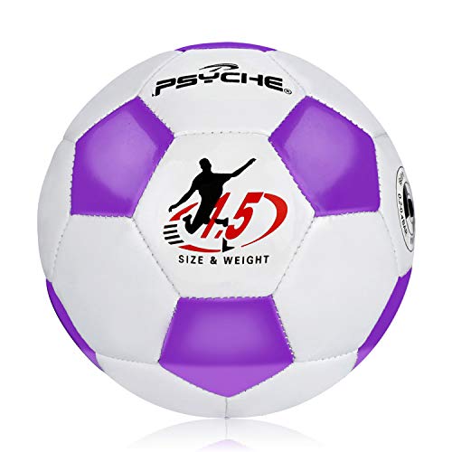 Wisdom Leaves Mini Soccer Ball Size 1.5, Small Soccer Balls for Kids/Toddlers, Baby Toy Balls for Indoor/Outdoor Play Games,Lightweight (160g)
