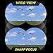 Wingspan Optics WideViews HD 8X42 Professional Binoculars for Bird Watching. Extra-Wide Field of View for the Brightest, Clearest Detail. Close Focus for Closer Views.HD Quality at an Affordable Price