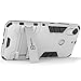 HTC Desire 10 Pro Case, CoverON [Shadow Armor Series] Hard Slim Hybrid Kickstand Phone Cover Case for HTC Desire 10 Pro - Silver / Black