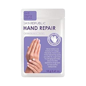 Skin-Republic-Hand-Repair-18g Skin Republic Hand Repair Mask, Intensely Moisturising, Brightens Dark Spots, With Vitamin E, 18g