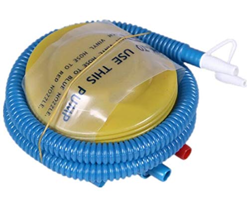 Tmrow Air Balloon Pump Foot Balloon Pump Plastic Bellows Foot Pump for Party Festivals Birthday Balloon Inflation