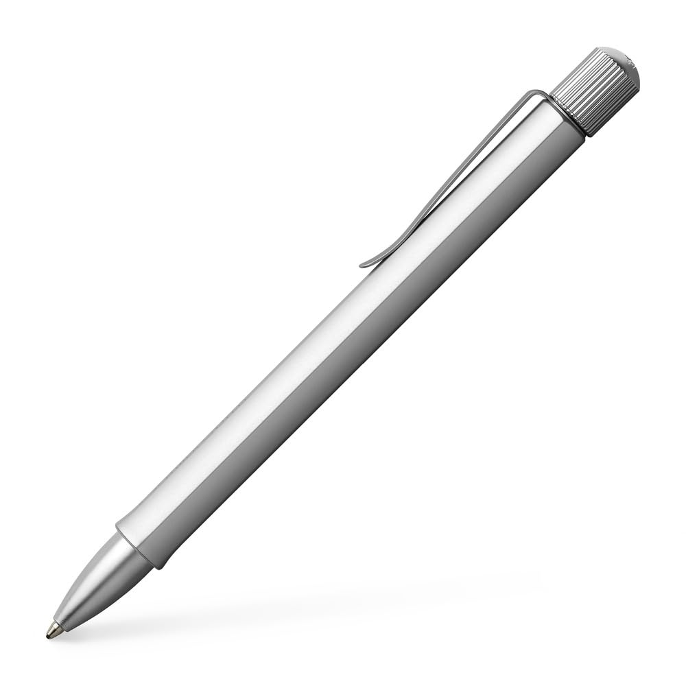 Faber-Castell Hexo Ballpoint Pen - Silver