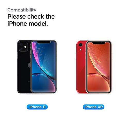 Spigen, Protector Pantalla iPhone 11 / XR (6.1"), Recorte Original, Cristal Vidrio Templado 9H Premium, Compatible con Las Fundas, Compatible con el Face ID, Ultra Transparente - Imagen 3
