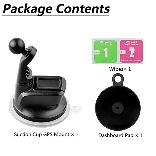 Sturdy Sticky Gel Suction Cup GPS Ball Mount for Garmin GPS Units, Dashboard Windshiled Window Dash GPS Car Holder for Garmin Nuvi Dezl RV Drive Drivesmart Zumo Driveassist DriveLuxe StreetPilot - Thumbnail 6