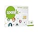 Speeek Prepaid International Travel SIM Card for 200 countries with $23 Credit – Voice, Text and Data without Roaming Fees. Mini, Micro and Nano all in one SIM Card for all GSM Unlocked Devices