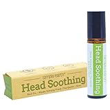 Head Soothing Essential Oil Blend Roll-On Bottle by Simply Earth - 10ml, 100% Pure Therapeutic Grade