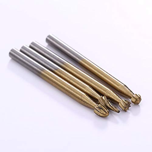 10pcs/Set HSS Titanium Dremel Routing Rotary Milling Cutter Tool Rotary File Cutter Wood Tool Bur Bit Engraving Bits Tool - Thumbnail 3