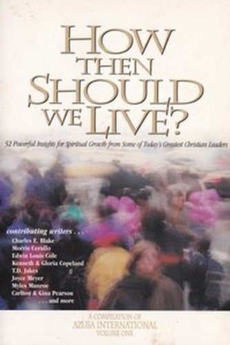 How Then Should We Live?