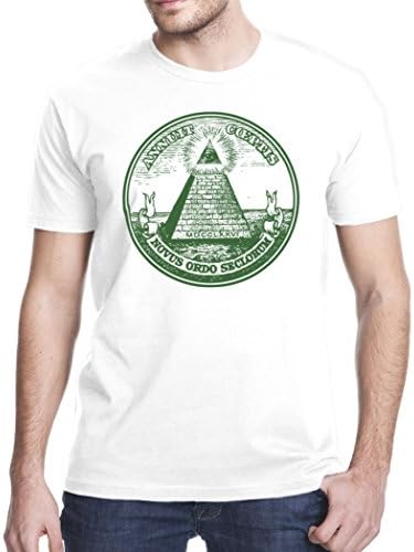 Eye of Providence All Seeing Eye Pyramid Dollar Bill Masonic T-Shirt