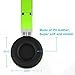Wackolee Headphones, 015IP Headphones with Microphone for Smartphones Mp3/4 Laptop Computers Tab let MacBook Folding Gaming Earphones (Green)