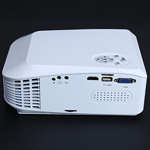 Portable 7000 Lumens HD 1080P 3D Multimedia Projector LED Home Theater HDMI