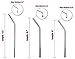 Chefast Stainless Steel straw - 3x2 Combo Kit - Reusable Drinking Straws for Everything From 30 oz Yeti Tumbler to Thick Smoothies - Cleaning Brushes, Long Case, and Silicone Rings Included