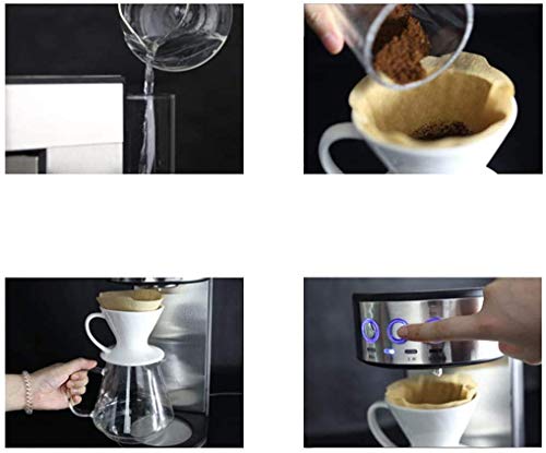 1yess Mr. Coffee Einfach Brew Kaffeemaschine 15-Tassen-Kaffeemaschine | Drip Kaffeemaschine Edelstahl Dekoration mit… – Bild 5