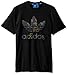 adidas Originals Men's Tops Graphic Trefoil Tee, Black/Future Camo, X-Large