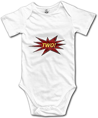 HuanLiu Two Superhero Baby's Humor Jumpsuit (0-2 Years Old)