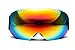 Anti-Fog Anti-UV Windproof Unisex Ski Goggles with Replaceable Spherical Lenses & 3-Layer Foam