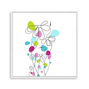 Framed Cartoon Pattern Home Artwork for Children