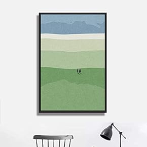 Framed Canvas Wall Art for Living Room, Bedroom Silent World Theme Canvas Prints for Home Decoration Ready to Hang - 16x24 inches
