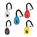 5 Pack Dog Training Clicker Deluxe Model with Wristband-[2018 New Upgrade Version] 5 Color